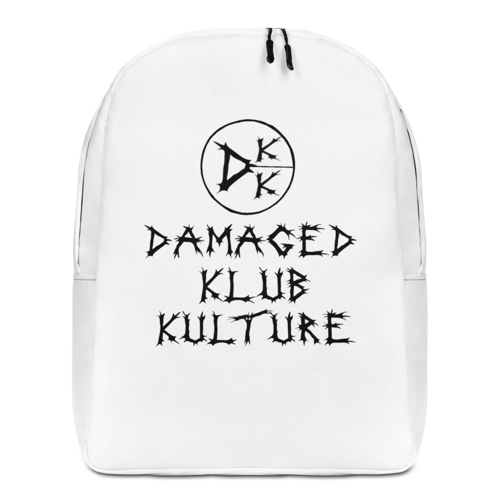 Damaged Klub Kulture Minimalist Backpack