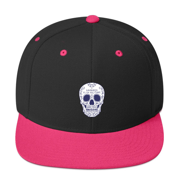 Sugar Skull Snapback Hat