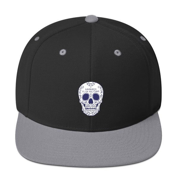 Sugar Skull Snapback Hat