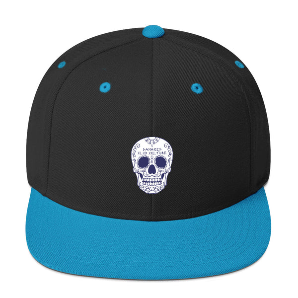 Sugar Skull Snapback Hat