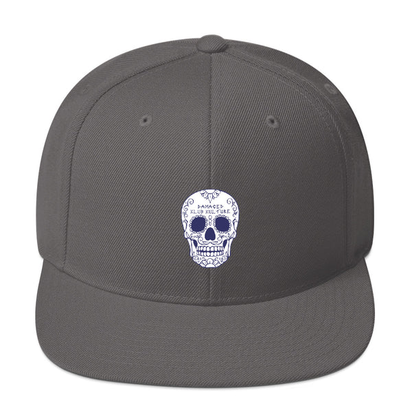 Sugar Skull Snapback Hat