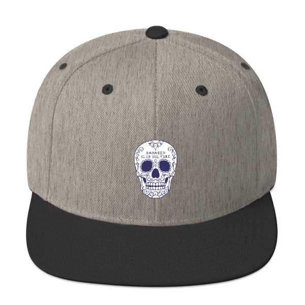 Sugar Skull Snapback Hat