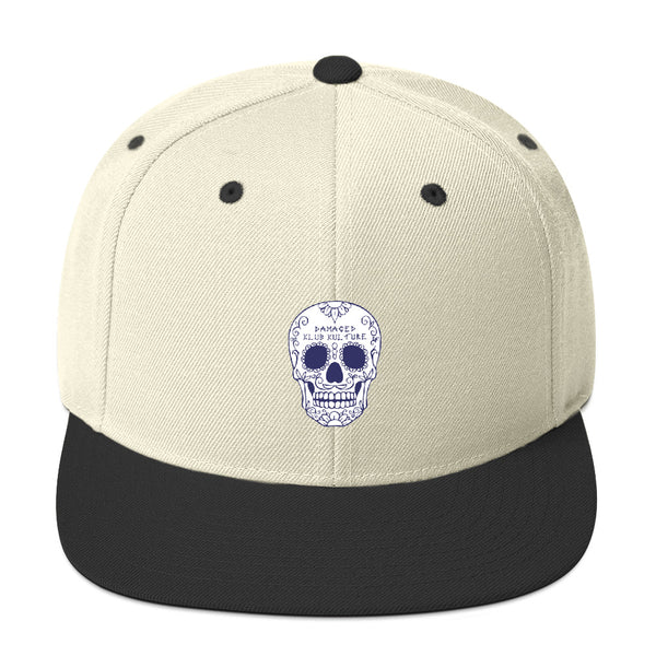 Sugar Skull Snapback Hat