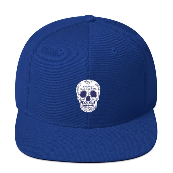 Sugar Skull Snapback Hat